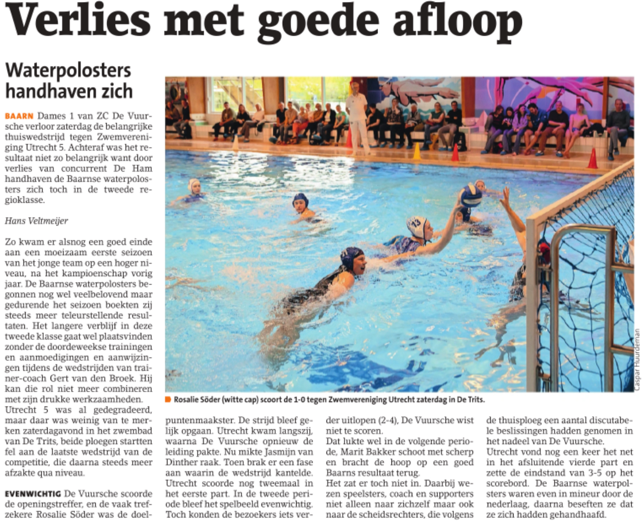 Verlies met goede afloop voor dames