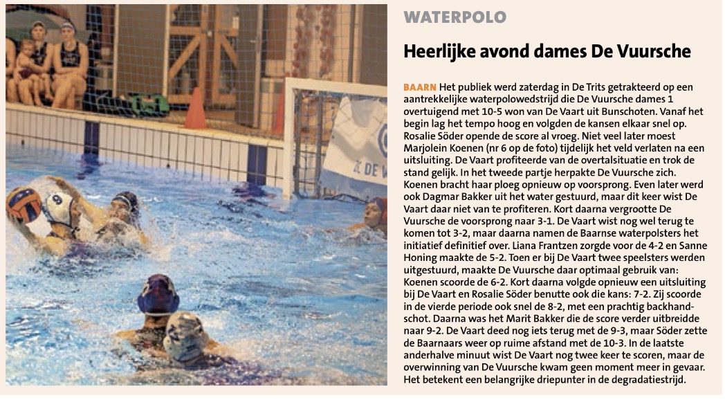 Heerlijke avond dames De Vuursche