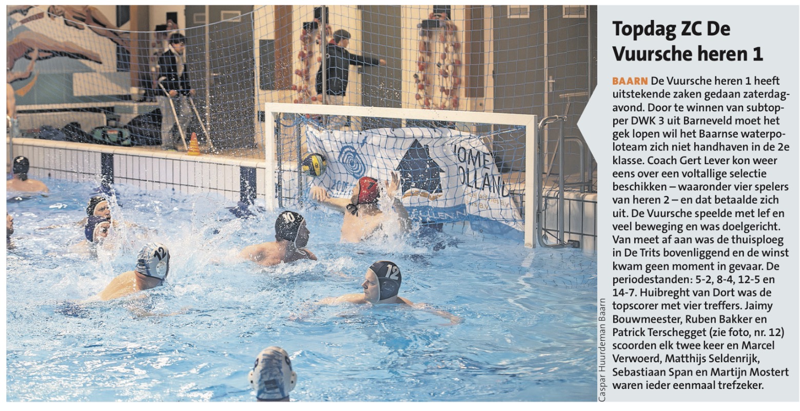 Topdag ZC De Vuursche heren 1